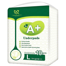 Soft Cotton Surface Adult Underpads  Manufacturer from China